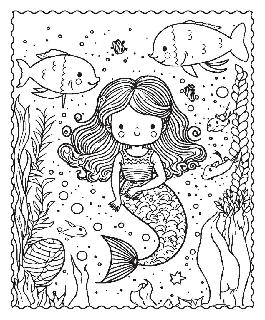 Markerific - Activity Folder - Mermaid image 2