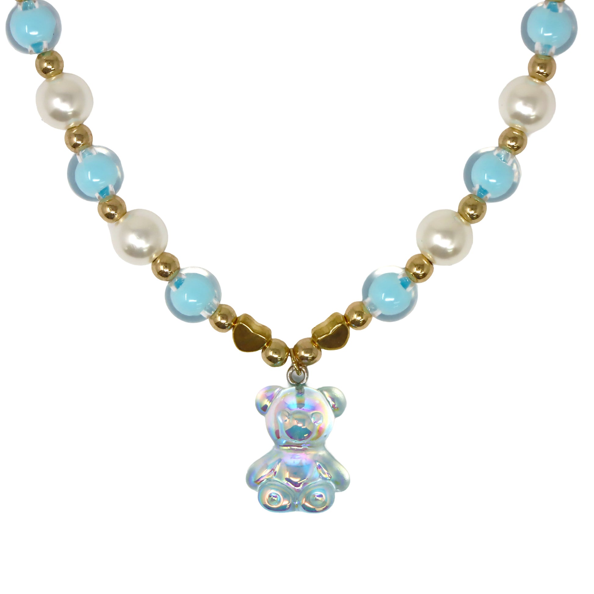 Pink Poppy Gummy Bear Necklace image 7