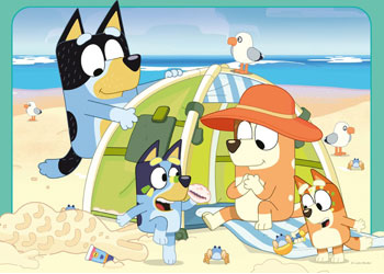 Ravensburger - Bluey Gotta Be Done! Puzzle 4x42pc image 3
