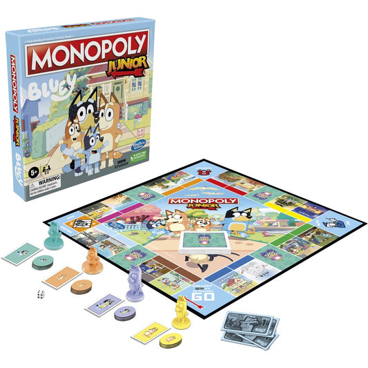 Monopoly Junior - Bluey image 0