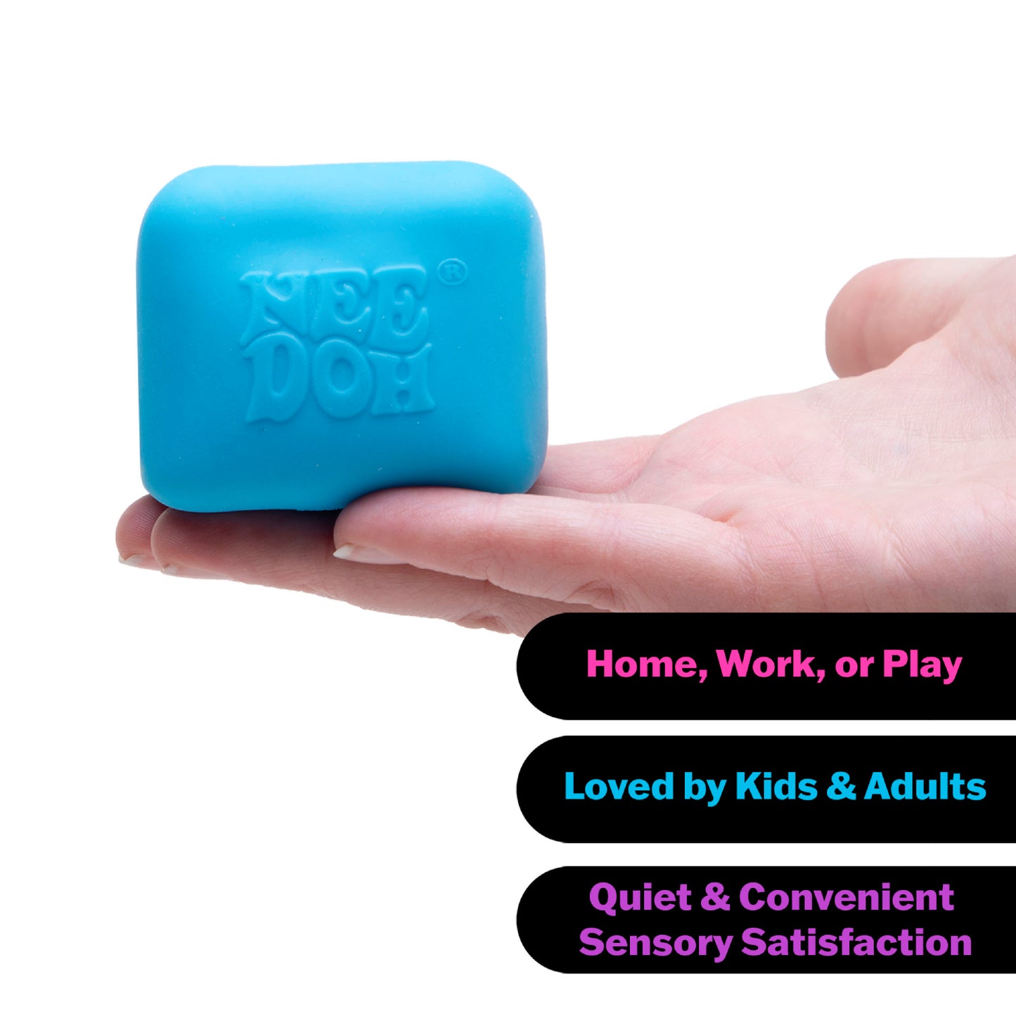 Nee Doh Glow in the Dark Nice Cube image 3