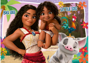 Ravensburger - Disney Moana Bumper 4 Puzzle Pack image 3
